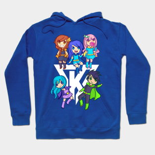 Funneh Roblox Hoodies Teepublic - dantdm official fan hoodie roblox