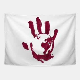 Flag Smashers Logo Tapestry