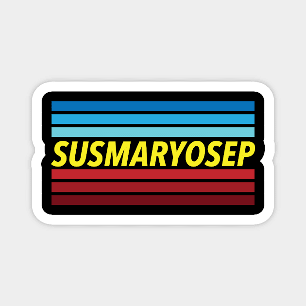 Filipino Expression Susmaryosep Design Gift Idea Magnet by c1337s