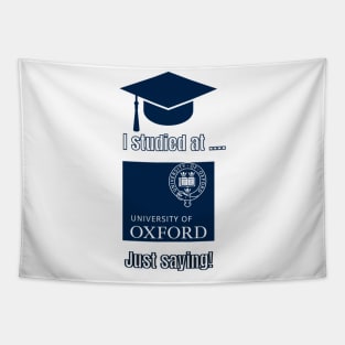 Oxford University T-Shirt, college apparel, unisex t-shirts, university t-shirts, alumni clothing, University of Oxford, gift ideas, college Tapestry