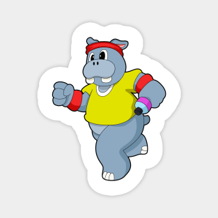 Hippo at Running Magnet