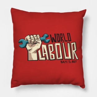 World Labour Day Pillow