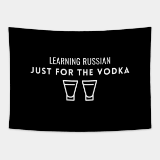 Learning Russian just for the vodka Tapestry