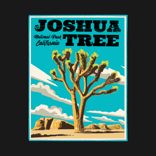 Joshua Tree National Park Outdoor Vintage by MarkusShirts