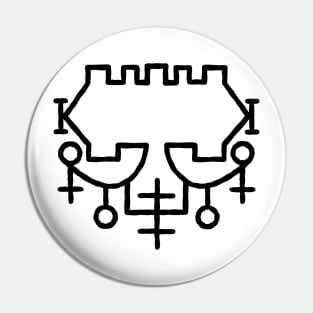 Belial Sigil Pin