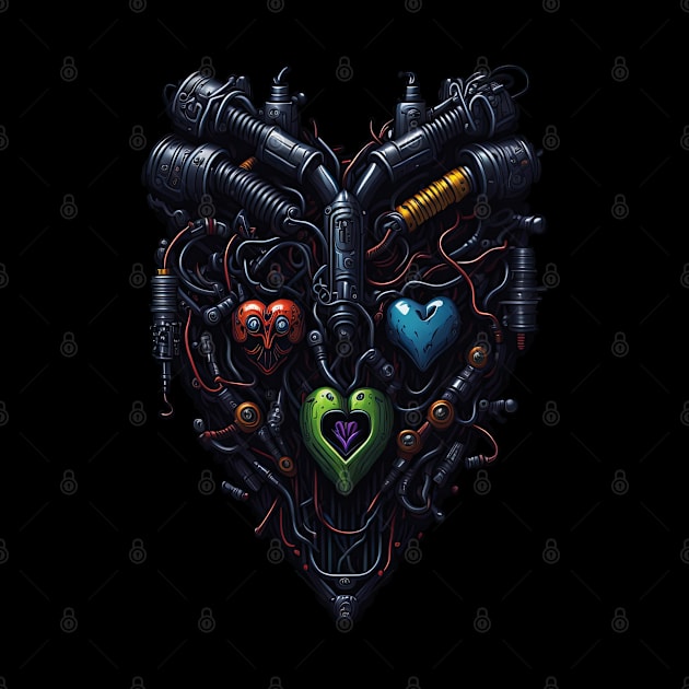 Cyborg Hearts by Houerd