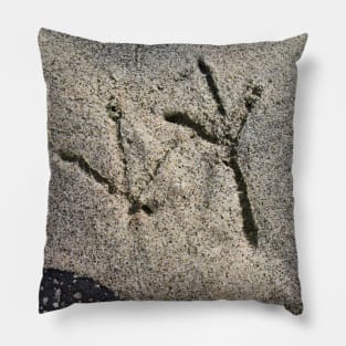 MOCKINGBIRD FOOTPRINT Pillow