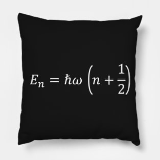 Energy Of A Quantum Harmonic Oscillator, quantum physics Pillow