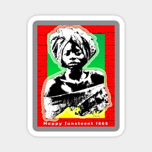 Happy Juneteenth Magnet