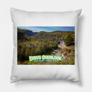 Eddys Overlook Letchworth State Park New York Pillow