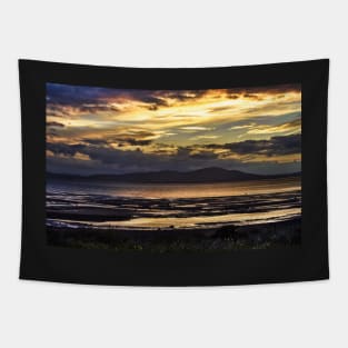 Evening Light Over The Solway Firth Tapestry