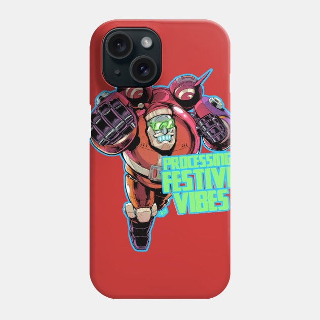 St Cyber-Claus 2023 Phone Case by JohnOsborneArt