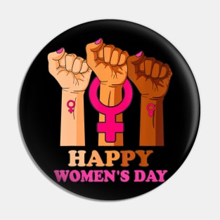 International Womens Day Happy Womens Day 8 March Womens Pin