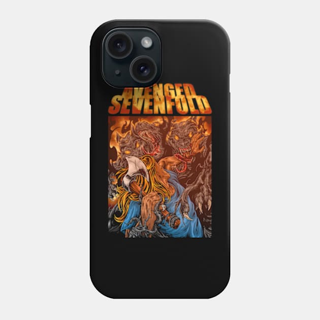 AVENGED EPIC WAR Phone Case by TOSSS LAB ILLUSTRATION