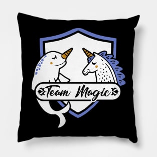 Team Magic - Narwhal and Unicorn Pillow