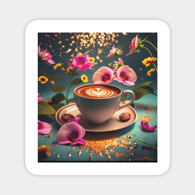 Coffee tea Magnet by Fashionkiller1