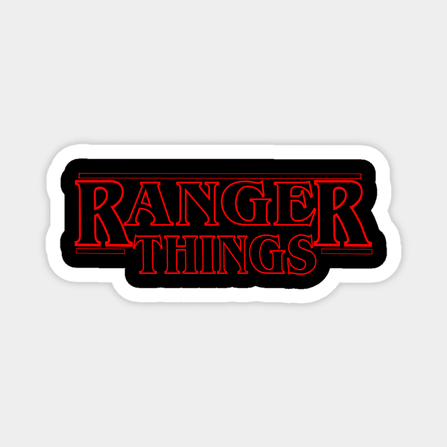 Ranger Things Magnet by uptalkintolkien