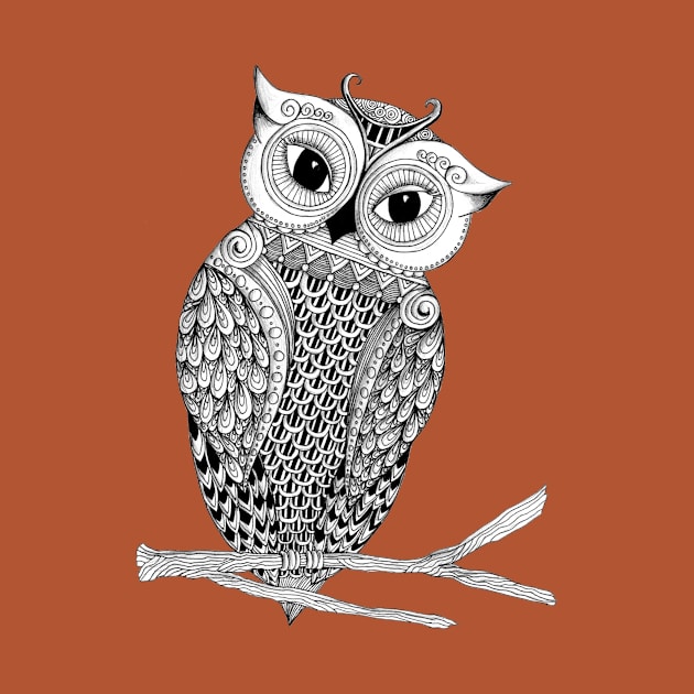 Lady Owl by NicoleWhelan