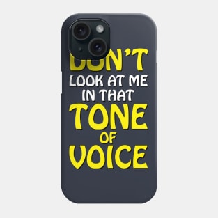 Tone of Voice Phone Case