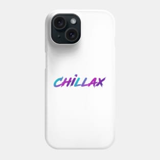 Chillax 90s Slang With 90s Colors Phone Case