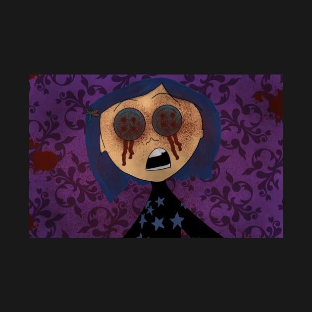 Bloody Coraline by strayheartbja