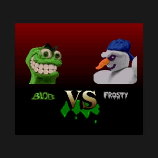 Blob VS Bad Mr. Frosty T-Shirt