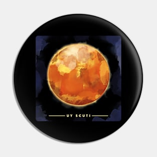 UY SCUTI star Pin