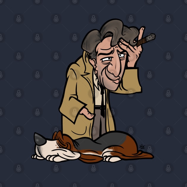 Columbo and his dog by UzzyWorks