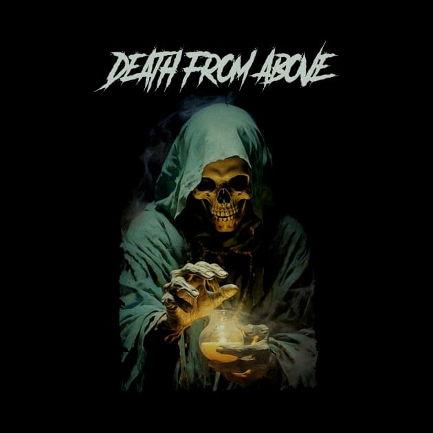 DEATH FROM ABOVE MERCH VTG by Bronze Archer