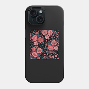 Red Flowers Phone Case