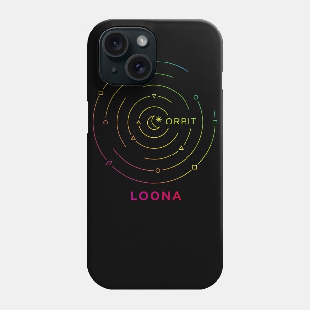 KPOP GIRLGROUP LOONA ORBIT FANDOM LOGO Phone Case by LySaTee