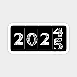 New Year 2025 Magnet