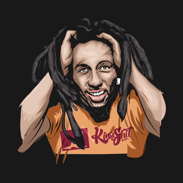 rocksteady reggae rastaman by KingShit