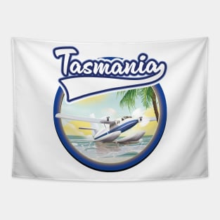 Tasmania travel logo Tapestry