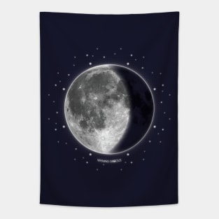 Waning Crescent - Moon Phrases Tapestry