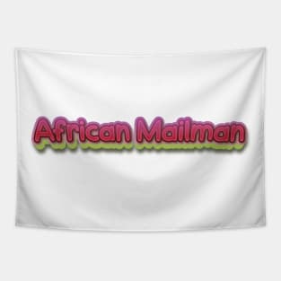 African Mailman (Nina Simone) Tapestry