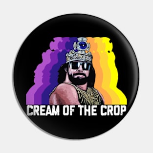 Cream Of The Crop Retro Fade Pin