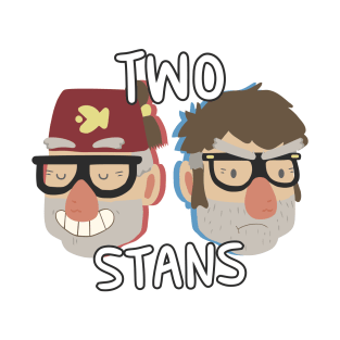 Stan and Ford Pines - Gravity Falls T-Shirt