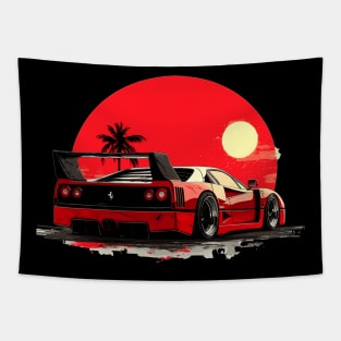 Ferrari F40 Liberty Walks Tapestry