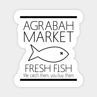 Agrabah Fish Market Magnet