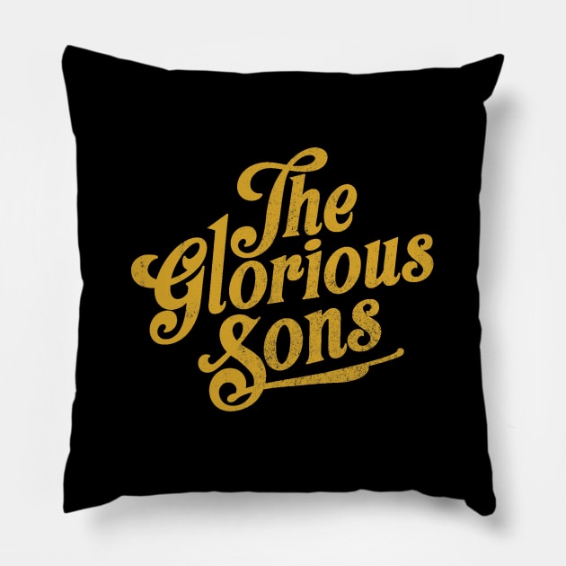 Band The Glorious Sons Pillow by votjmitchum