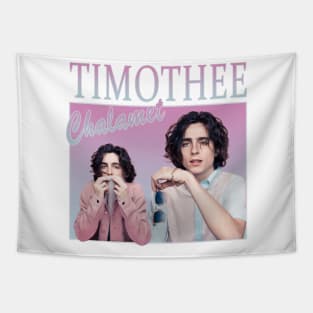 Timothee Chalamet - retro 90s vintage Tapestry