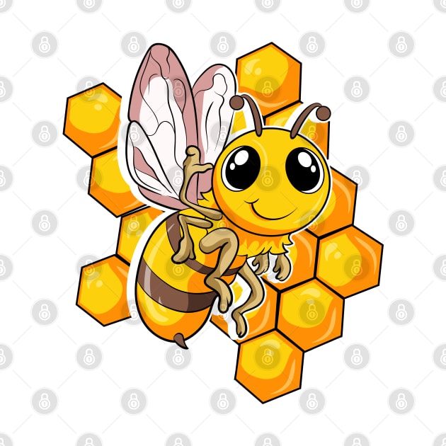 Cute bee design by LIFUA