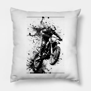 Ink Motocross Pillow