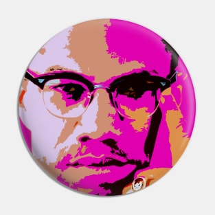 malcolm x Pin