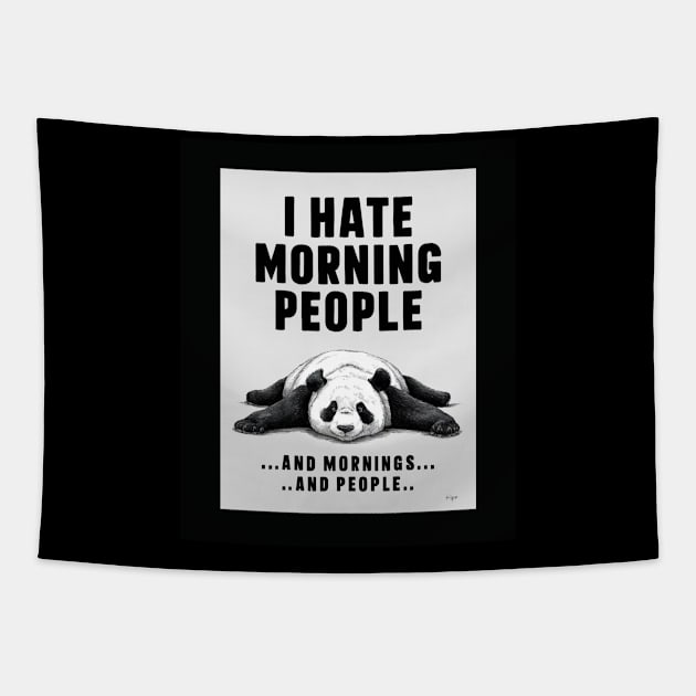 mornings people Tapestry by JIUJITSU- BJJ