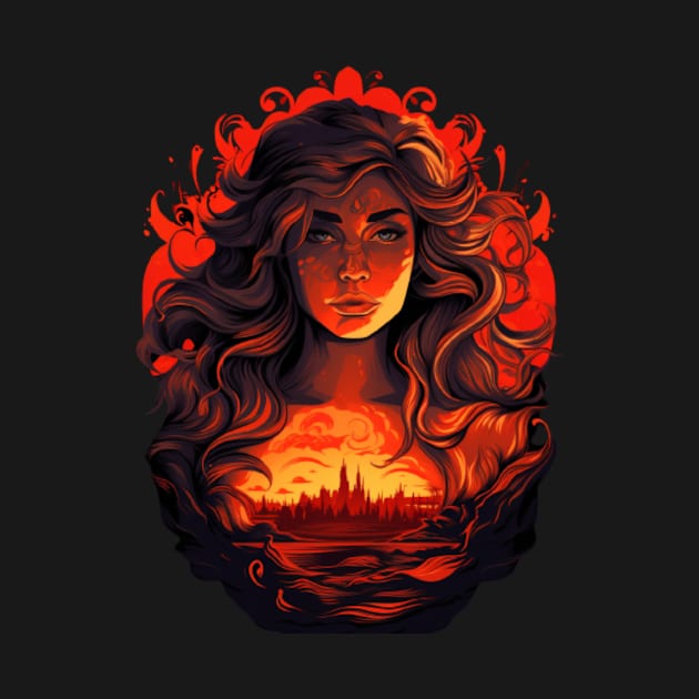 Flaming Spirit by GirlFlameShirt