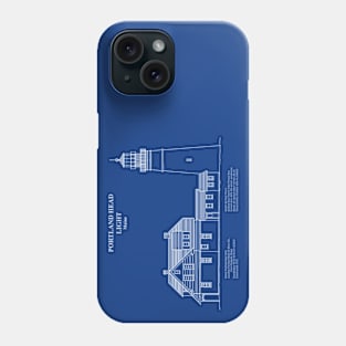 Portland Head Light Lighthouse - Maine - ADpng Phone Case