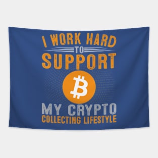 Crypto Collecting Lifestyle Tapestry