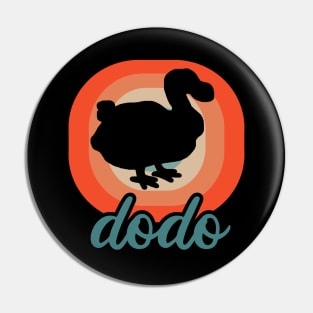 Dodo Design Liebe schräger Vogel Tier Vintage Pin